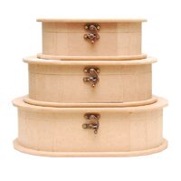 Cutie MDF ovala - diferite dimensiuni - P-ART