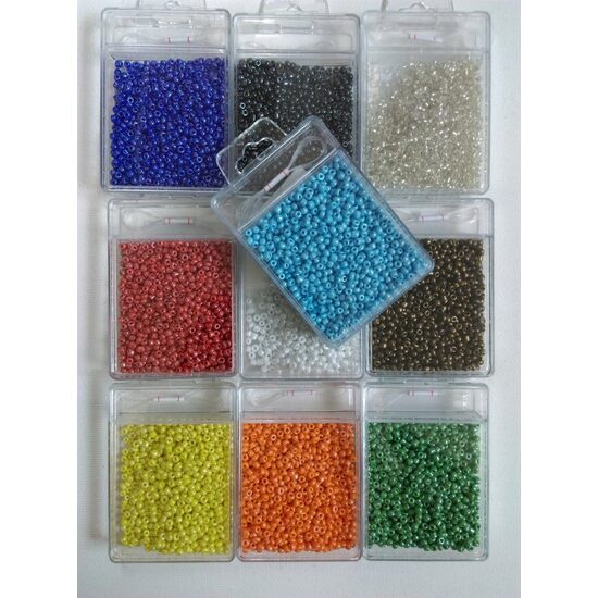 Margele de nisip 8/0, 4mm - 30gr - irizare