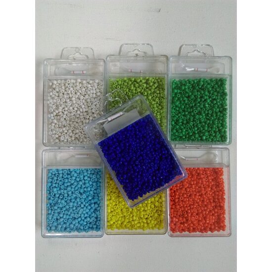 Margele de nisip 8/0, 4mm - 30gr - opace