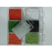 Margele de nisip 8/0, 4mm - 30gr - lucioase