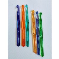 Crosete de plastic transparent, 14cm - ANT-CH