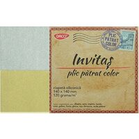 Plic patrat sidefat - diferite dimensiuni - DACO