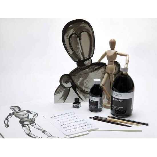 Tus Indian Ink extra fin negru - Lefranc&Bourgeois
