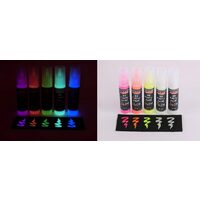 Culori textile 3D , 20 ml - Glow in the dark - Pentart