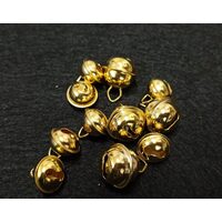 Set 20 clopotei metalici aurii rotunzi - ANT-CH