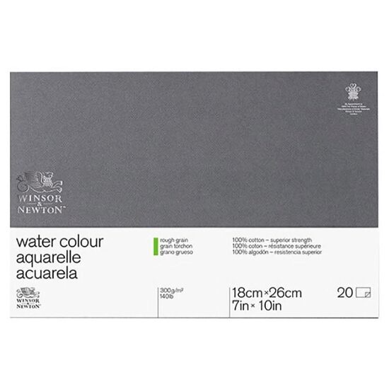 Bloc 20 coli pentru acuarela, 300gr - Winsor & Newton