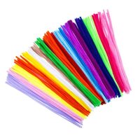 Set 10 buc. sarma plusata chenille - 5mm x 30cm - Pentart