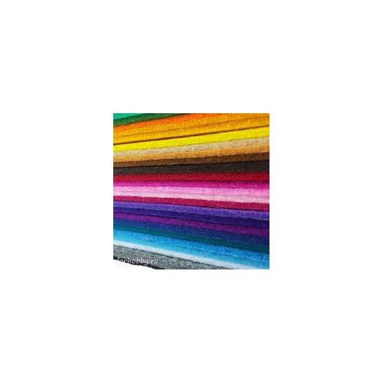 Pasla, coli fetru sintetic 40x50cm, 3mm grosime- Pentart