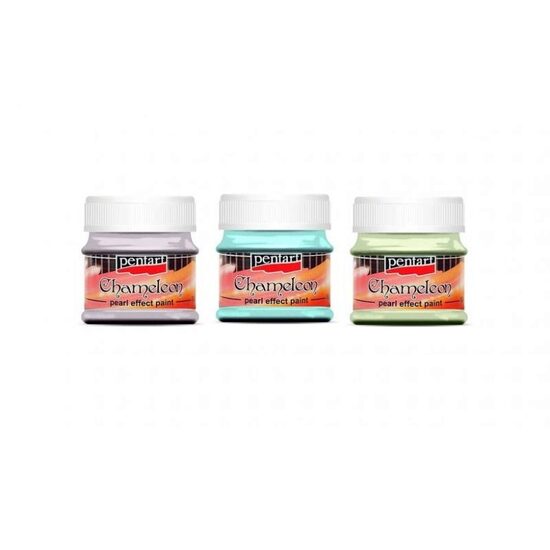 Culori acrilice perlate cameleon, 50ml - Pentart