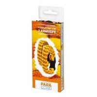 35042 - Set 2 sfori pentru impletit galben/orange + 2 catarame plastic - PARACORD Hotex