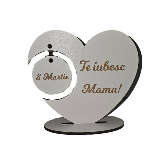 Suport cu mesaj - 8 Martie - Mama - C-ART
