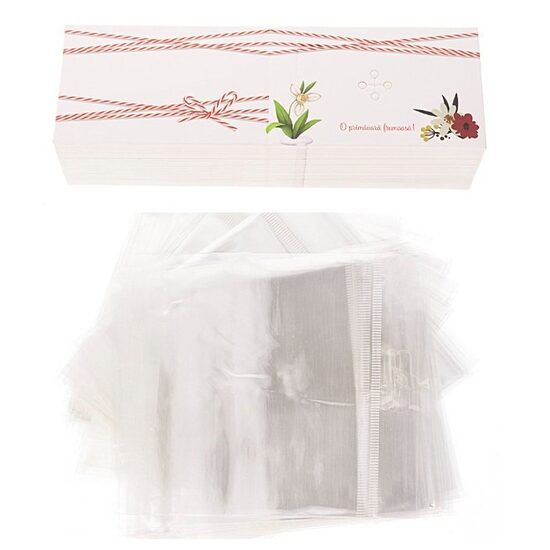 03 Ambalaj Ghiocel Brosa - set 10buc+ pungute - CALLI