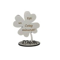 Suport cu mesaj - 1 Martie - Coleg - C-ART