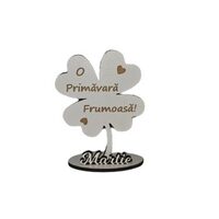 Suport cu mesaj - 1 Martie - o Primavara frumoasa - C-ART